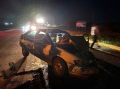 Choque múltiple deja un lesionado y caos vial en la Cuauhtémoc