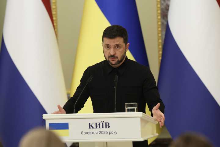 Western parts found in downed Russian drones says Zelenskyy