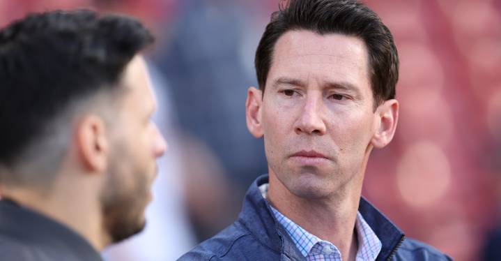 Craig Breslow is holding his cards close