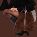 Shop an $18 Old Navy Brown Tote That Looks Like Real Suede