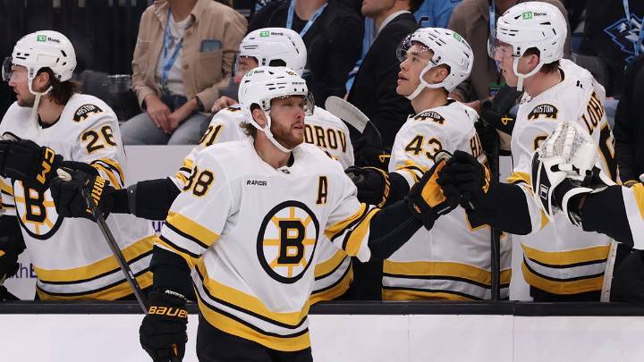 Bruins’ David Pastrnak sends ‘tough’ message after Mammoth loss