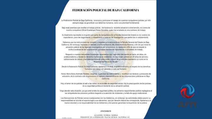 Cuestionan operativo de la fiscalía para detener a una agente municipal