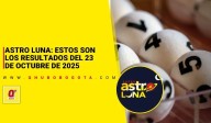 Astro Luna: estos son los resultados del 23 de octubre de 2025 - Noticias de Bogotá y Cundinamarca