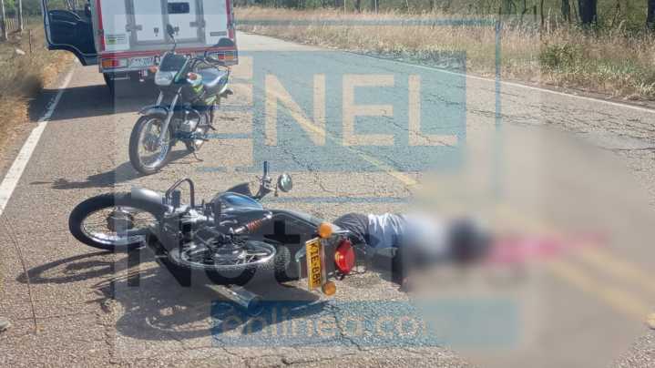 Fue identificado el motociclista hallado muerto en la vía Aguazul