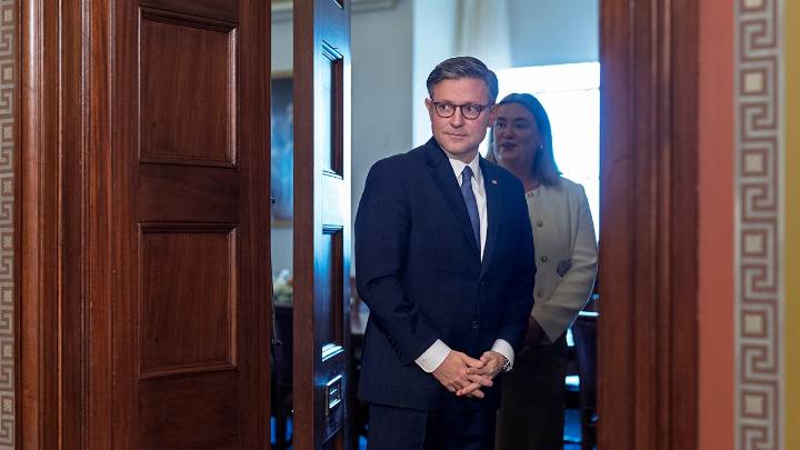 Johnson holds firm on shutdown strategy as House GOP grows nervous