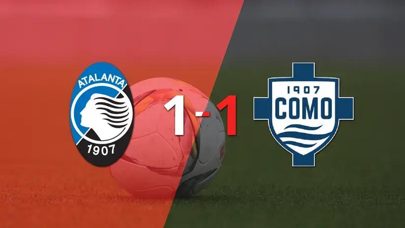 Serie A: Reparto de puntos en el empate a uno entre Atalanta y Como 1907