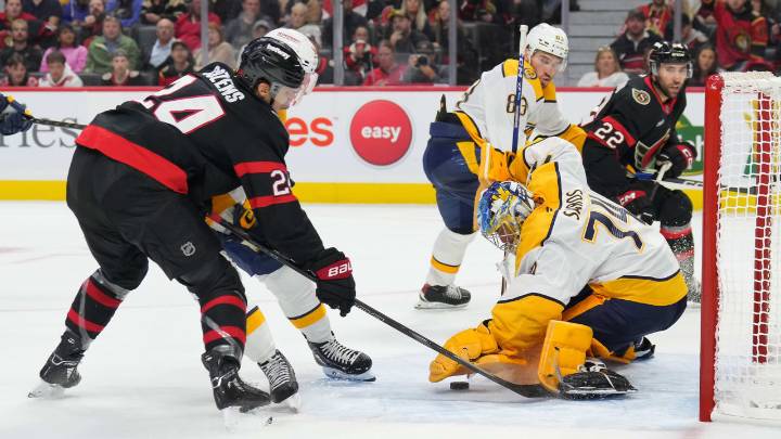 Saros makes 31 saves, Predators edge Senators