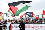 Propalestinos se oponen a partido Italia vs. Israel