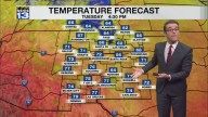 Cloudier & cooler with some moisture ahead