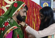 Gujarat's unique garba tradition: Men in sarees dance to lift a c...