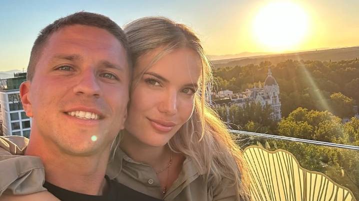 Eva Bargiela y Gianluca Simeone mostraron por primera vez la cara de su hijo Faustino: las tiernas fotos