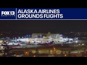 Alaska Airlines grounds flights amid IT outage