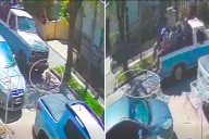 Camioneta que llevaba trabajadores en la caja atropelló a una perrita y siguieron de largo
