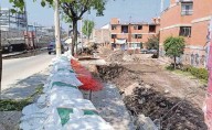 Reconstruyen la barda de la UH Tepozanes