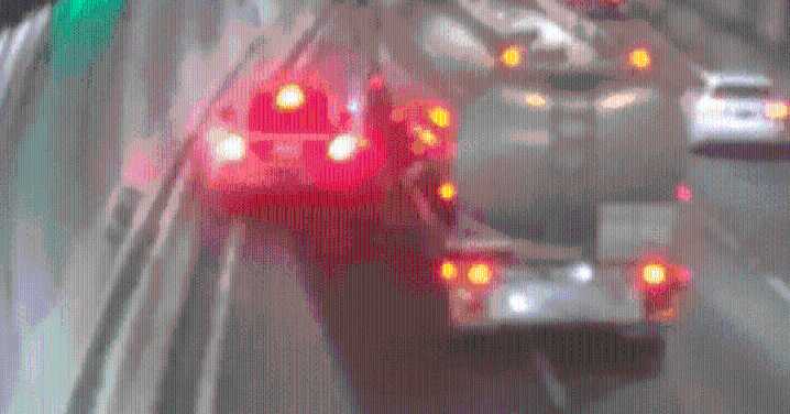 Burnley Tunnel: Driver escapes after SUV crushed by fuel tanker against tunnel wall