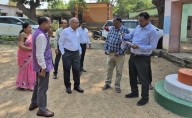 CEO Inspects Poll Prep