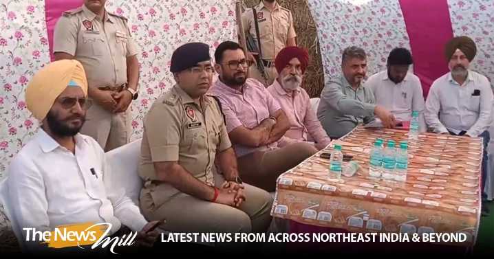 Punjab: Gurdaspur district administration reviews preventive measures against stubble burning in Sohal village