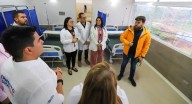 Luna constata avances en obras del quinto piso del Humnt