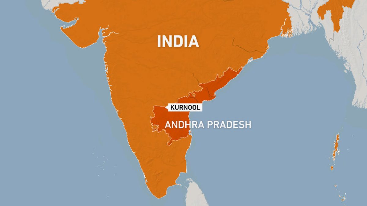 At least 25 killed in India after bus catches fire in crash with motorcycle