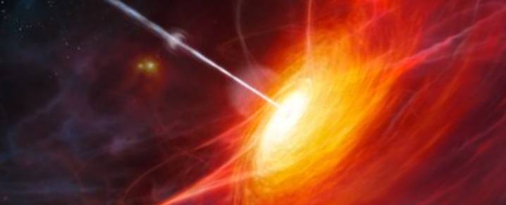 Blazing Outflow Shrinks Mass of Universe's Brightest Quasar by 10x
