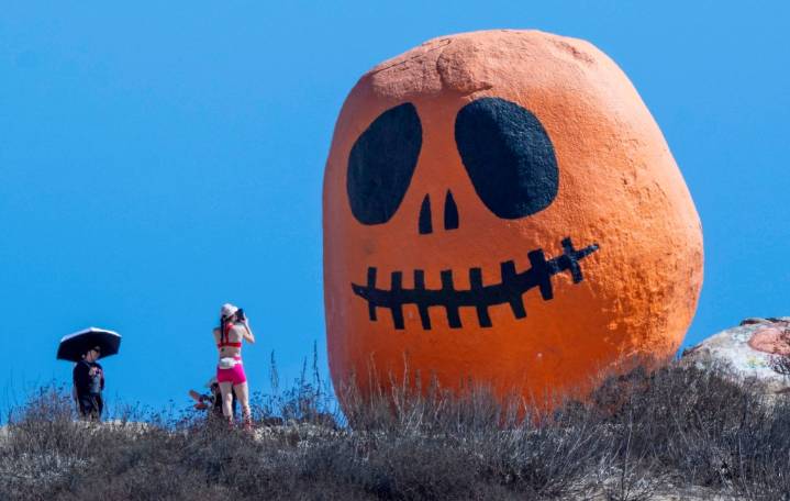 Halloween is coming, which means it’s time to visit Pumpkin Rock in Norco