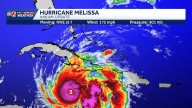 Hurricane Melissa slowly approaching Jamaica as Category 5 storm