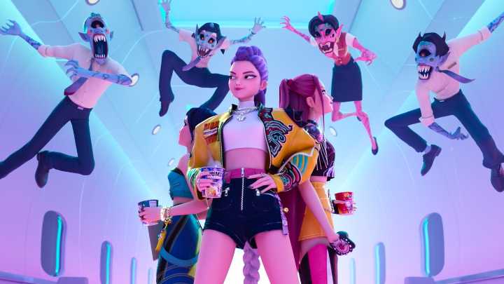 El fenómeno de "Las guerreras k-pop" llega a los cines este fin de semana