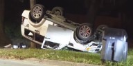 One injured in rollover crash near Omaha’s Walnut Hill Park