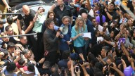 Milei encabezó un acto en Santiago del Estero