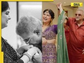 Boney Kapoor gets emotional on Anshula Kapoor's Gor Dhana ceremony