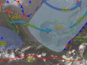 Frentes fríos mantienen ambiente gélido en el norte, centro y oriente del país