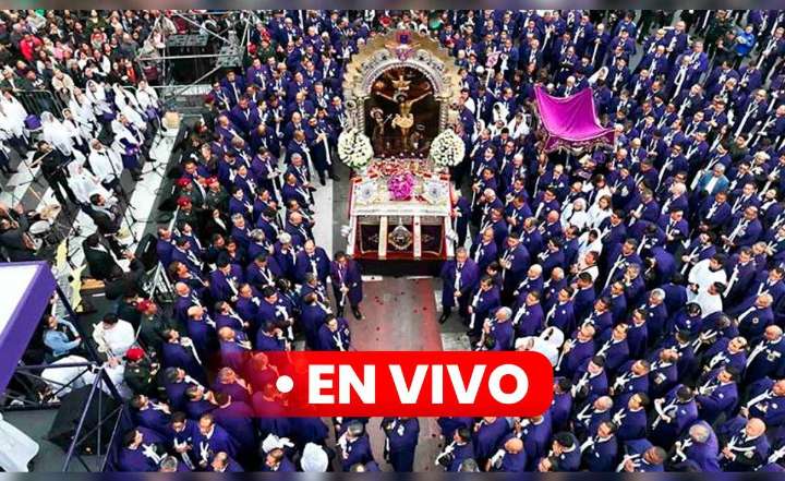 Señor de los Milagros en vivo desde el Callao: horario, desvíos, homenajes y más de la procesión del Cristo Moreno