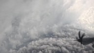 Hurricane Melissa tracked by storm hunters flying into its eye