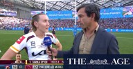 Upton drops F-bomb after grand final
