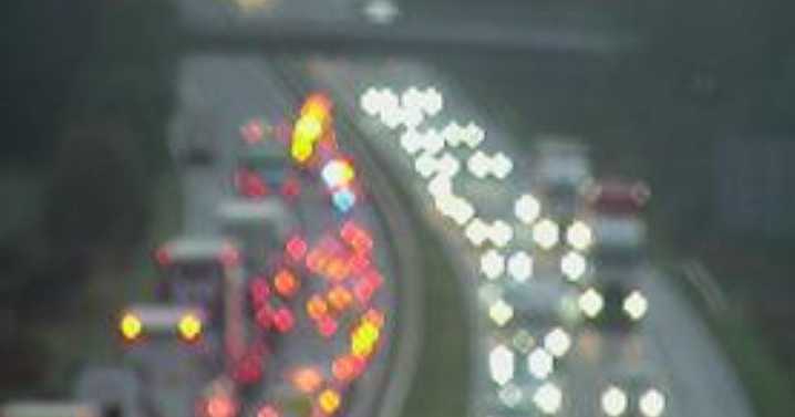 M8 collision triggers huge delays as West Lothian drivers urged 'take care'