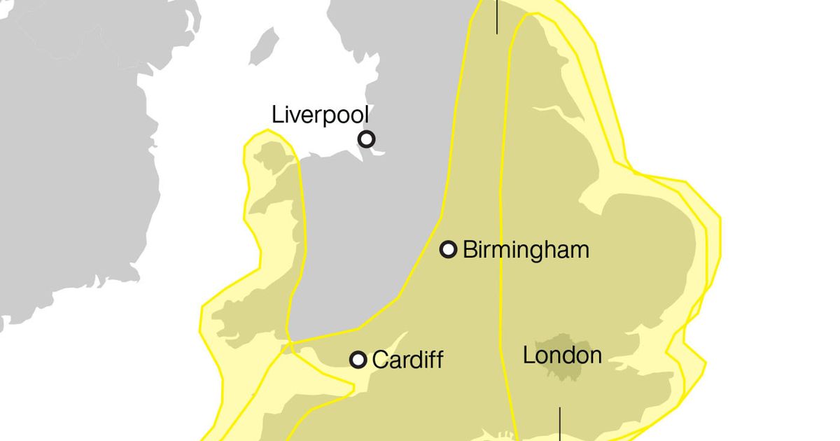 Storm Benjamin to hit UK with 75mph winds as Met Office issues warnings