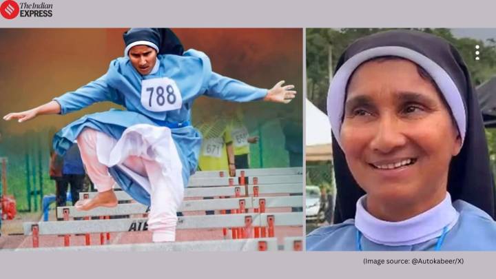 Kerala nun, 55, wins ‘State Masters’ race in hurdles wearing religious attire: ‘Age or circumstances are no obstacle’