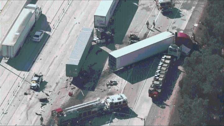 At least 3 dead in massive Southern California freeway pileup