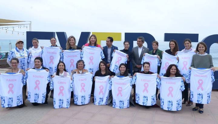 Municipio y Everton de Viña del Mar se unen por la prevención del cáncer mamario