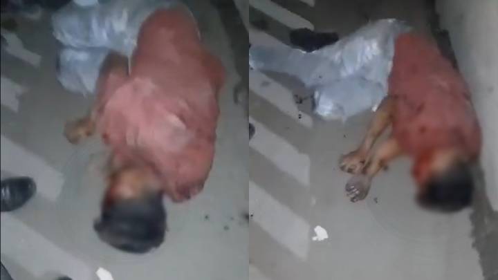 No lo esperaba. Así golpearon a presunto asaltante que fue sorprendido en la autopista México