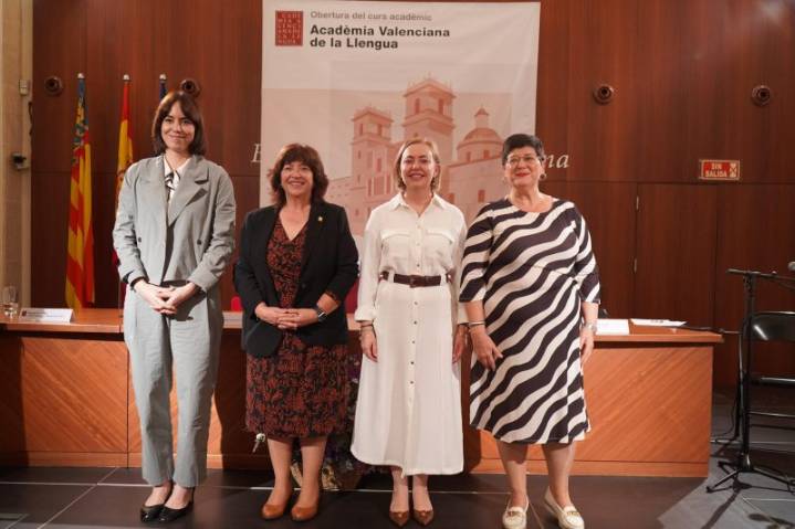 La presidenta de la Acadèmia de la Llengua agradece públicamente el apoyo incondicional de la Diputación de Valencia