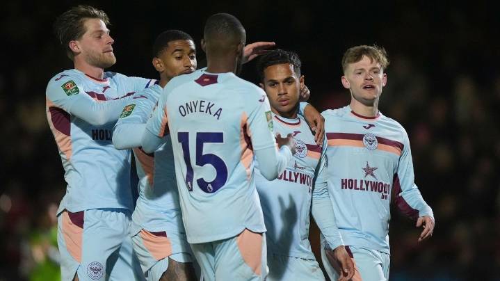 4th-tier Grimsby loses to Brentford to end impressive run in League Cup. Wrexham knocked out