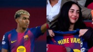 Lamine Yamal le dedicó un gol a Nicki Nicole en la Champions League y enloqueció las redes