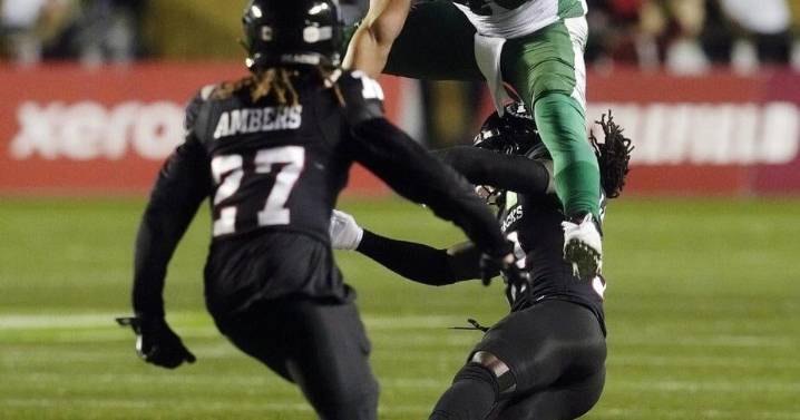 Riders look to lock up first place in West Division as they host struggling Argos