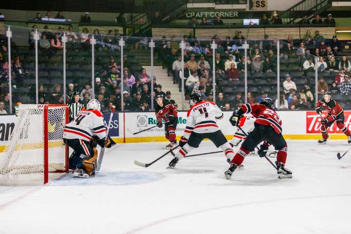 Rebels rebound with shutout win ahead of weekend home showdowns