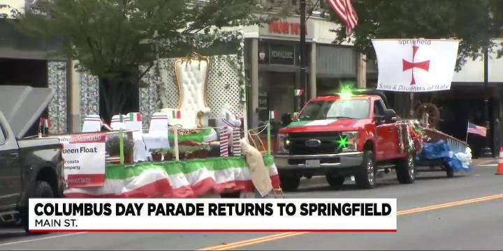 Columbus Day parade returns to Springfield
