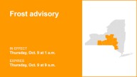 NY weather: Frost advisory in place for New York for Thursday