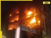 Ghaziabad: Major fire breaks out in residential building, no casualties