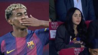 Así le dedicó Lamine Yamal gol a Nicki Nicole🎦