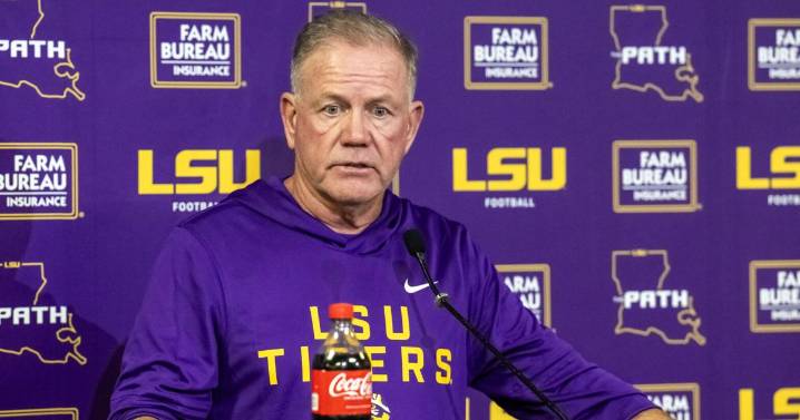 LSU has fired Brian Kelly after big home loss to Texas A&M